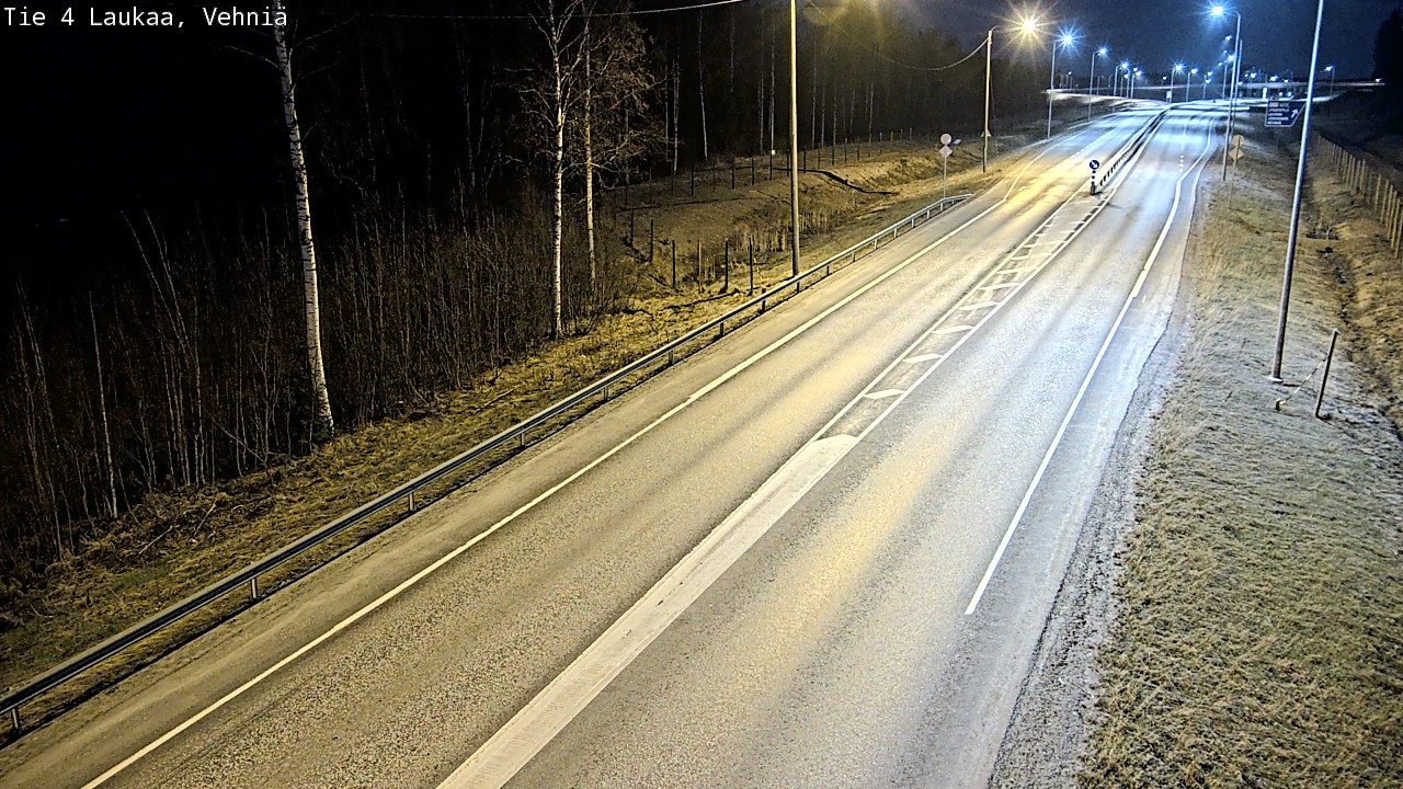 Weather Camera Image Väg 4  Laukaa, Vehniä, Laukaa, Keski-Suomi