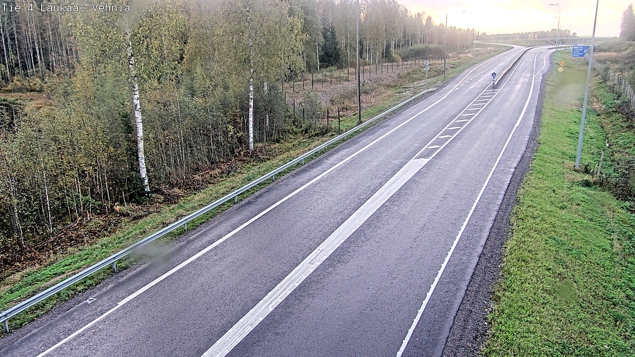 Kelikamerat Kuva Tie 4  Laukaa, Vehniä, Laukaa, Keski-Suomi