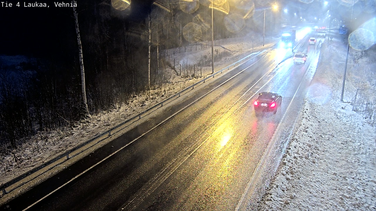 Weather Camera Image Väg 4  Laukaa, Vehniä, Laukaa, Keski-Suomi