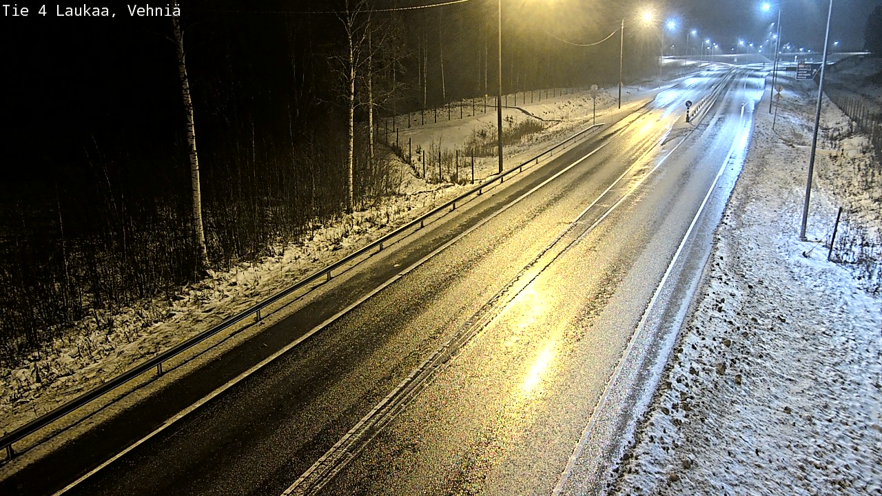 Weather Camera Image Väg 4  Laukaa, Vehniä, Laukaa, Keski-Suomi