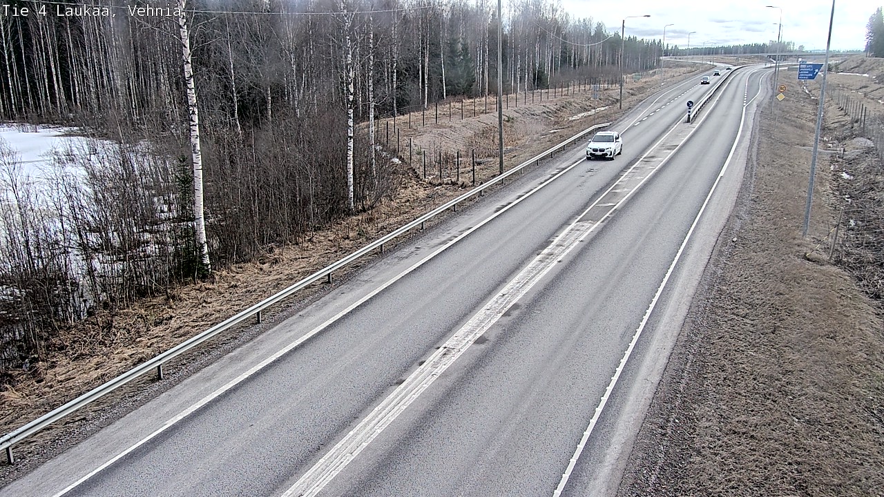 Weather Camera Image Väg 4  Laukaa, Vehniä, Laukaa, Keski-Suomi
