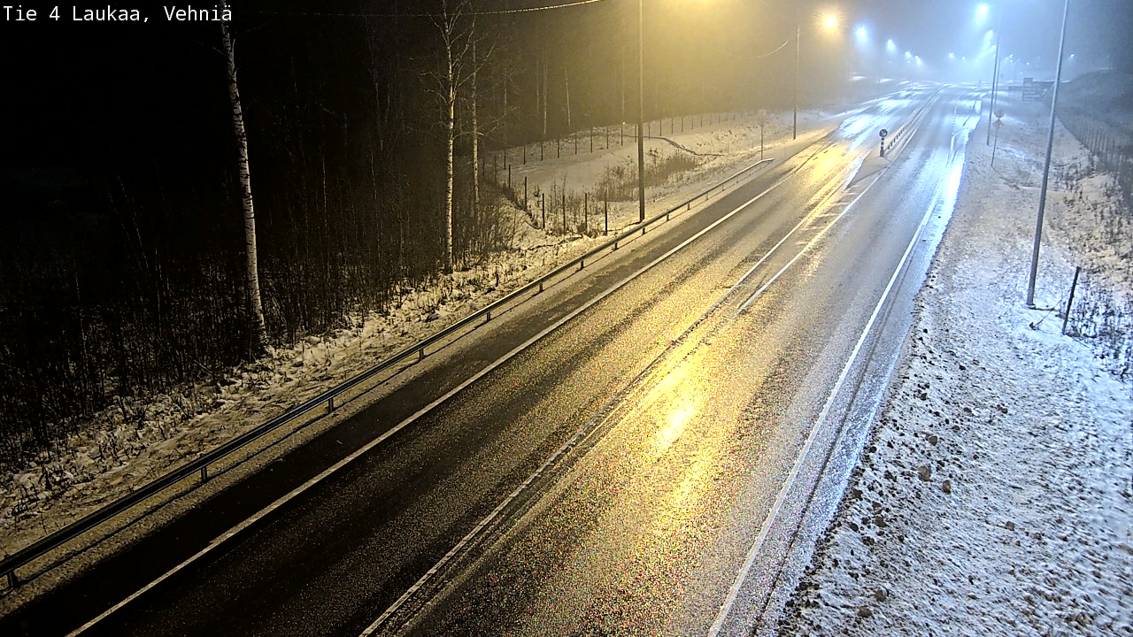 Weather Camera Image Väg 4  Laukaa, Vehniä, Laukaa, Keski-Suomi