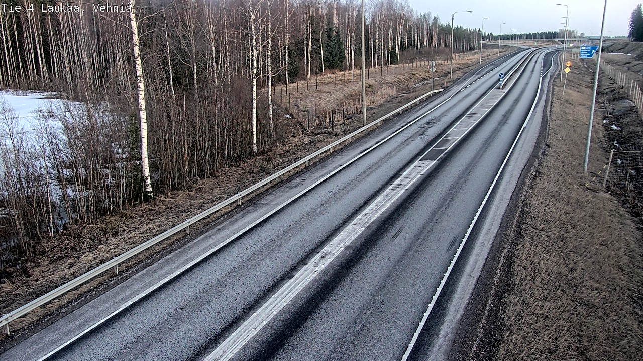 Weather Camera Image Road 4  Laukaa, Vehniä, Laukaa, Keski-Suomi