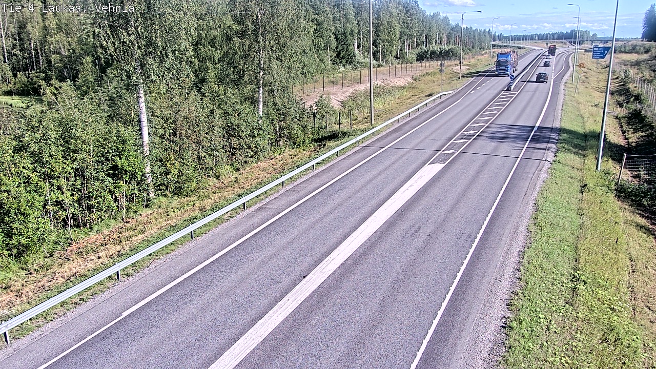 Kelikamerat Kuva Tie 4  Laukaa, Vehniä, Laukaa, Keski-Suomi