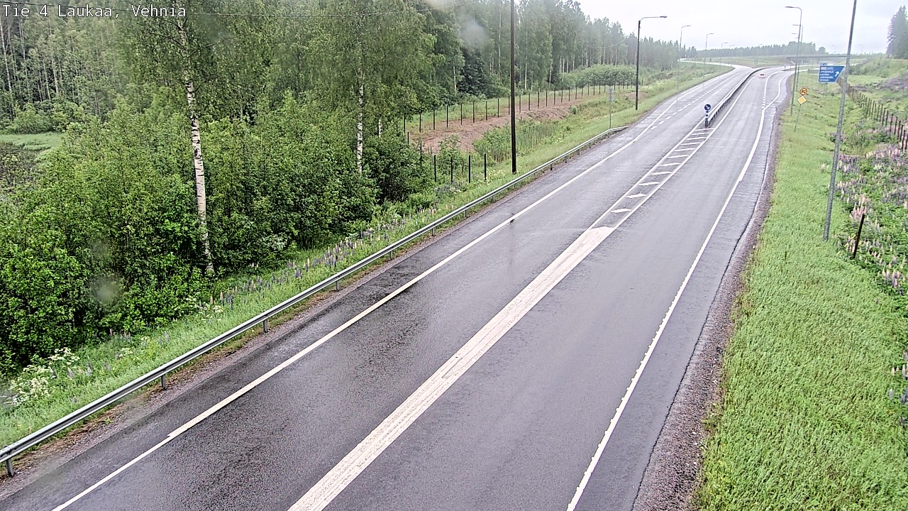 Kelikamerat Kuva Tie 4  Laukaa, Vehniä, Laukaa, Keski-Suomi
