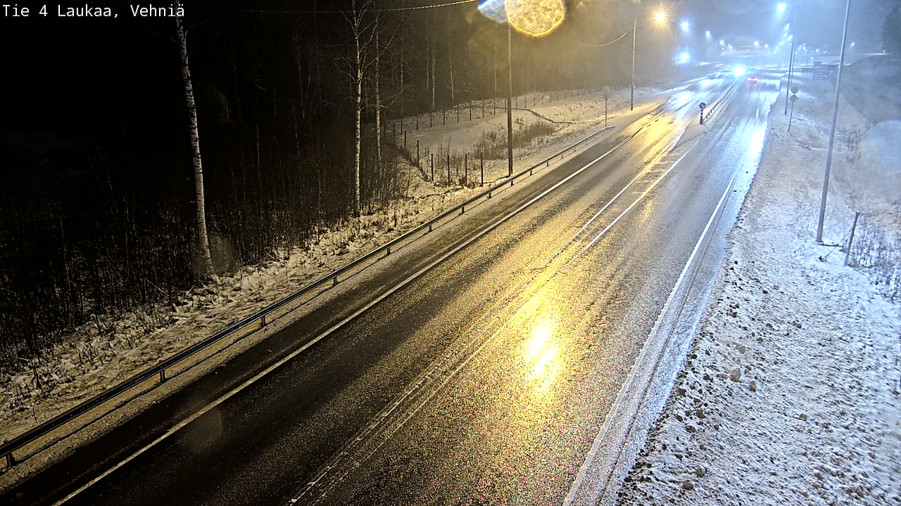 Weather Camera Image Väg 4  Laukaa, Vehniä, Laukaa, Keski-Suomi
