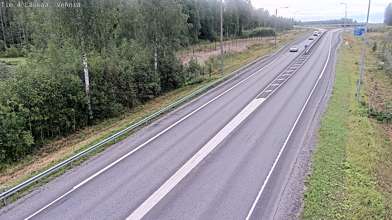 Weather Camera Image Road 4  Laukaa, Vehniä, Laukaa, Keski-Suomi