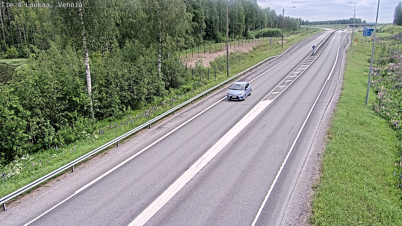 Kelikamerat Kuva Tie 4  Laukaa, Vehniä, Laukaa, Keski-Suomi