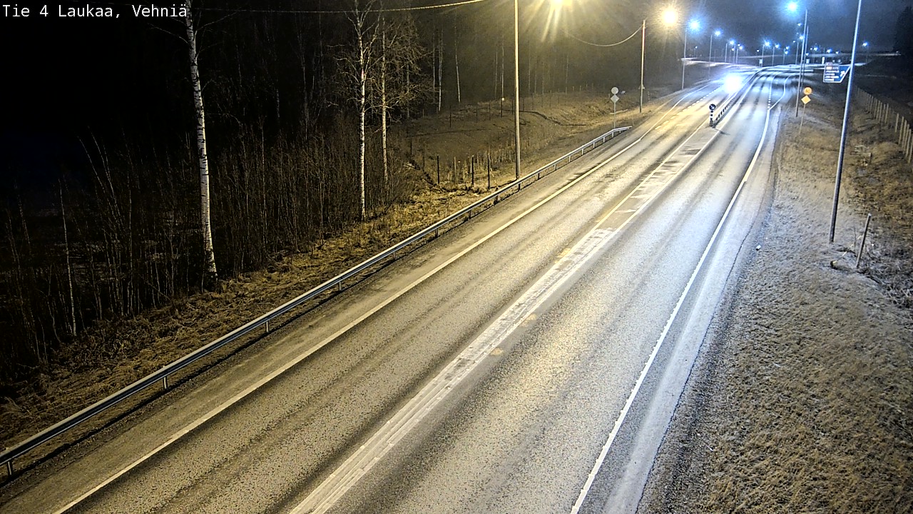 Weather Camera Image Väg 4  Laukaa, Vehniä, Laukaa, Keski-Suomi