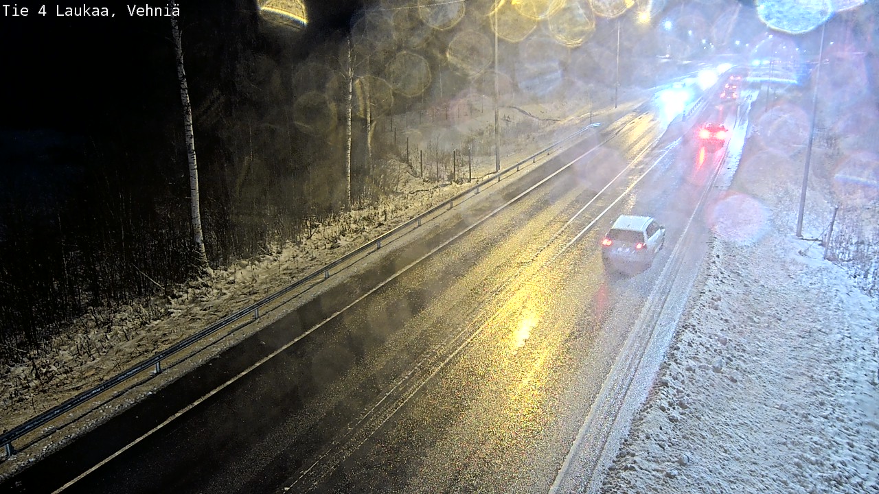Weather Camera Image Väg 4  Laukaa, Vehniä, Laukaa, Keski-Suomi