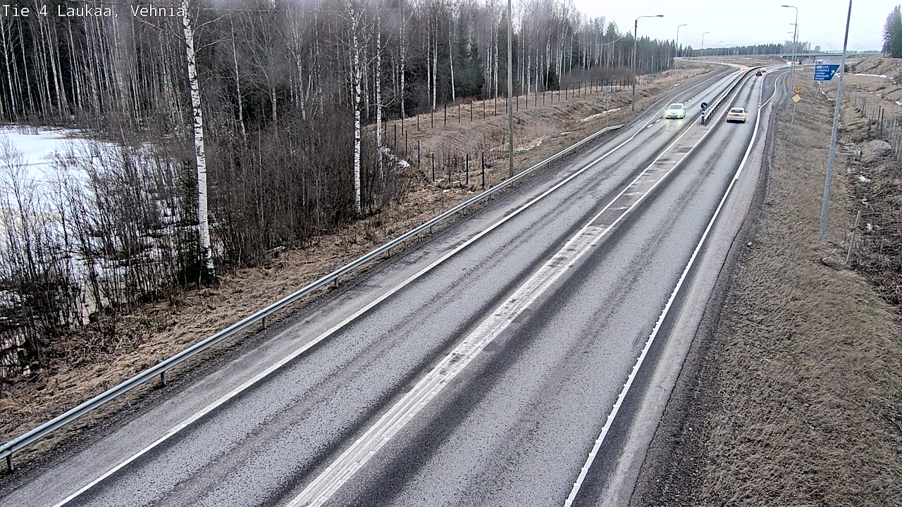 Weather Camera Image Väg 4  Laukaa, Vehniä, Laukaa, Keski-Suomi