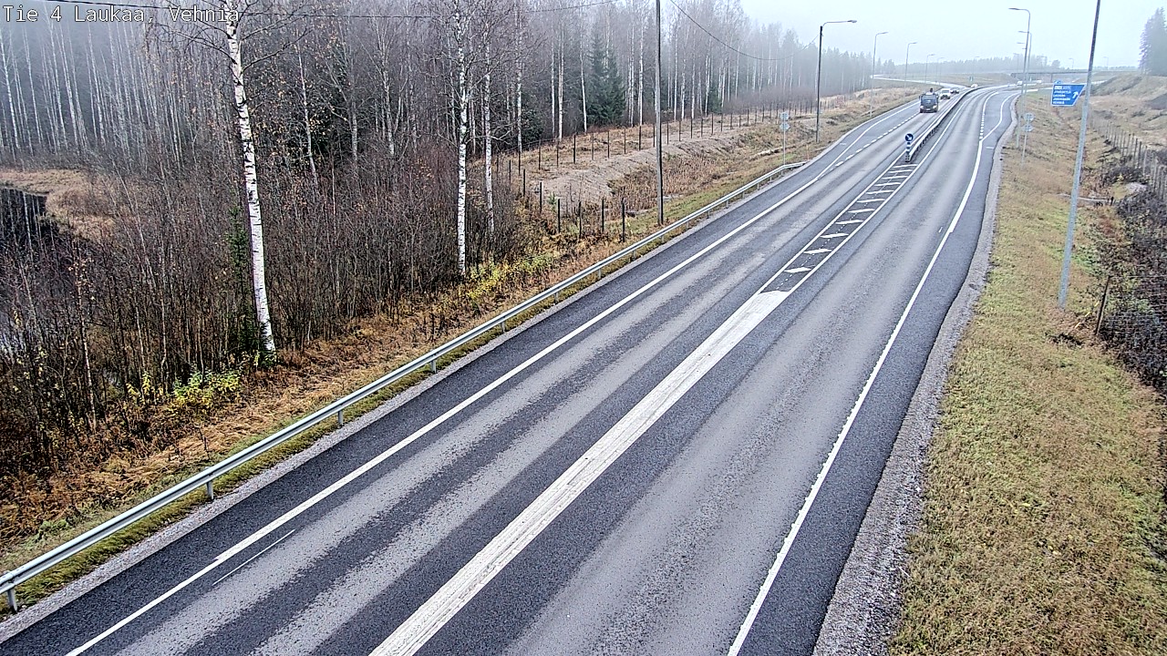 Kelikamerat Kuva Tie 4  Laukaa, Vehniä, Laukaa, Keski-Suomi