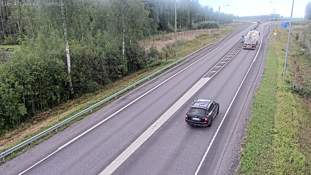 Kelikamerat Kuva Tie 4  Laukaa, Vehniä, Laukaa, Keski-Suomi