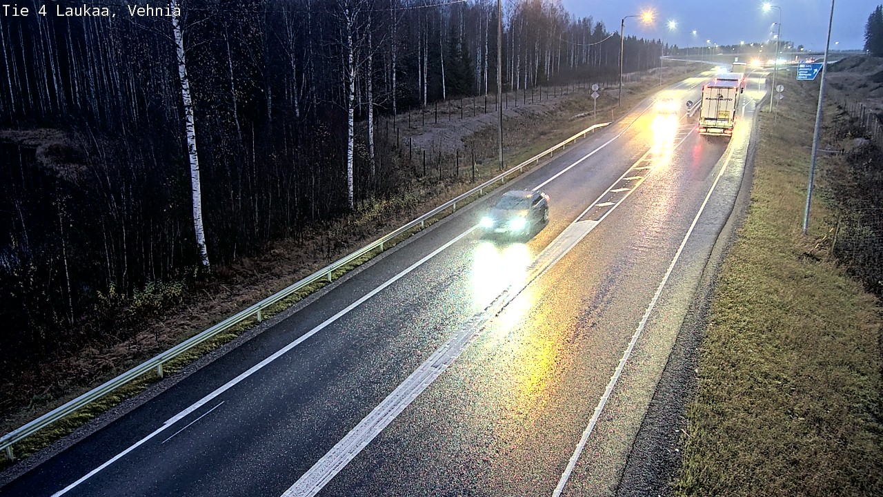 Kelikamerat Kuva Tie 4  Laukaa, Vehniä, Laukaa, Keski-Suomi