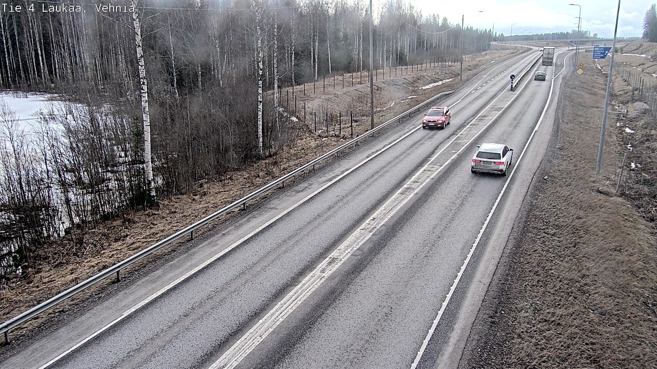 Weather Camera Image Väg 4  Laukaa, Vehniä, Laukaa, Keski-Suomi