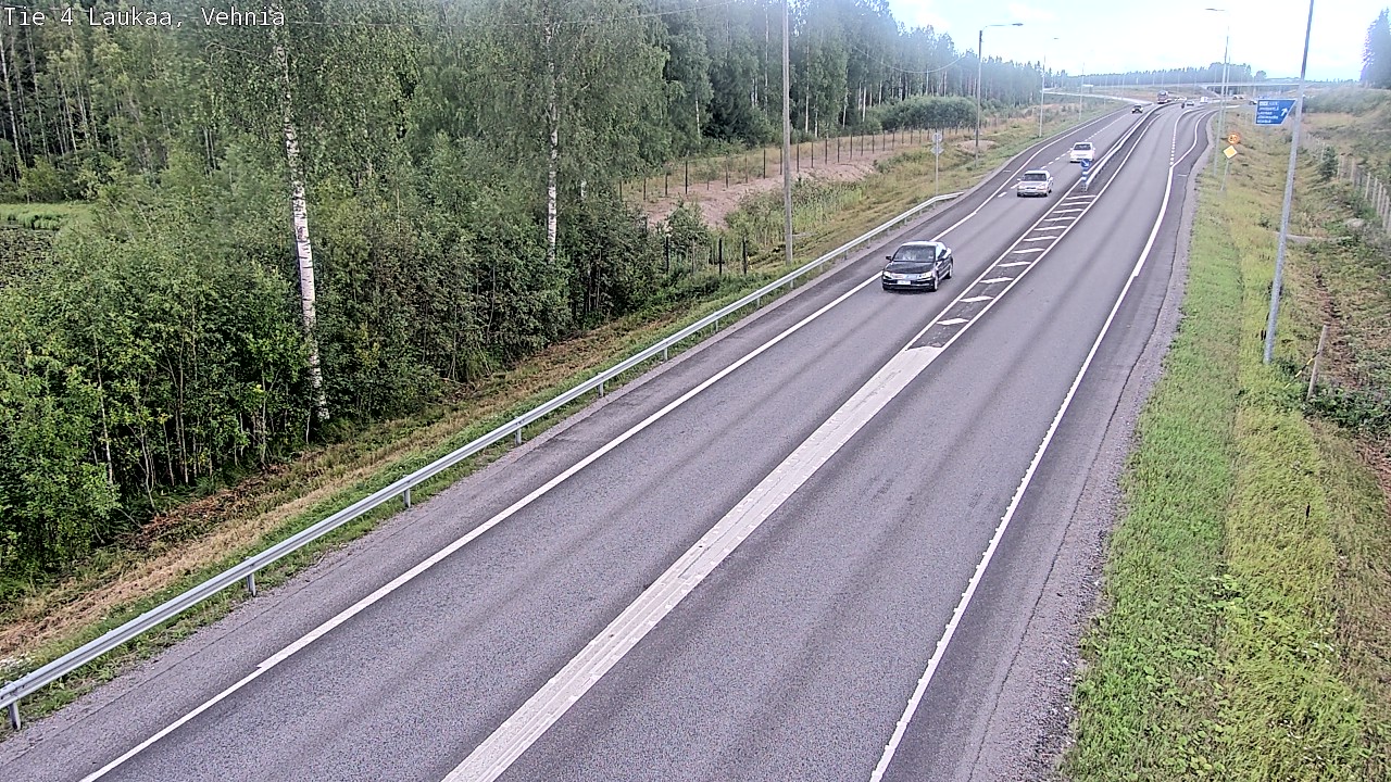 Kelikamerat Kuva Tie 4  Laukaa, Vehniä, Laukaa, Keski-Suomi