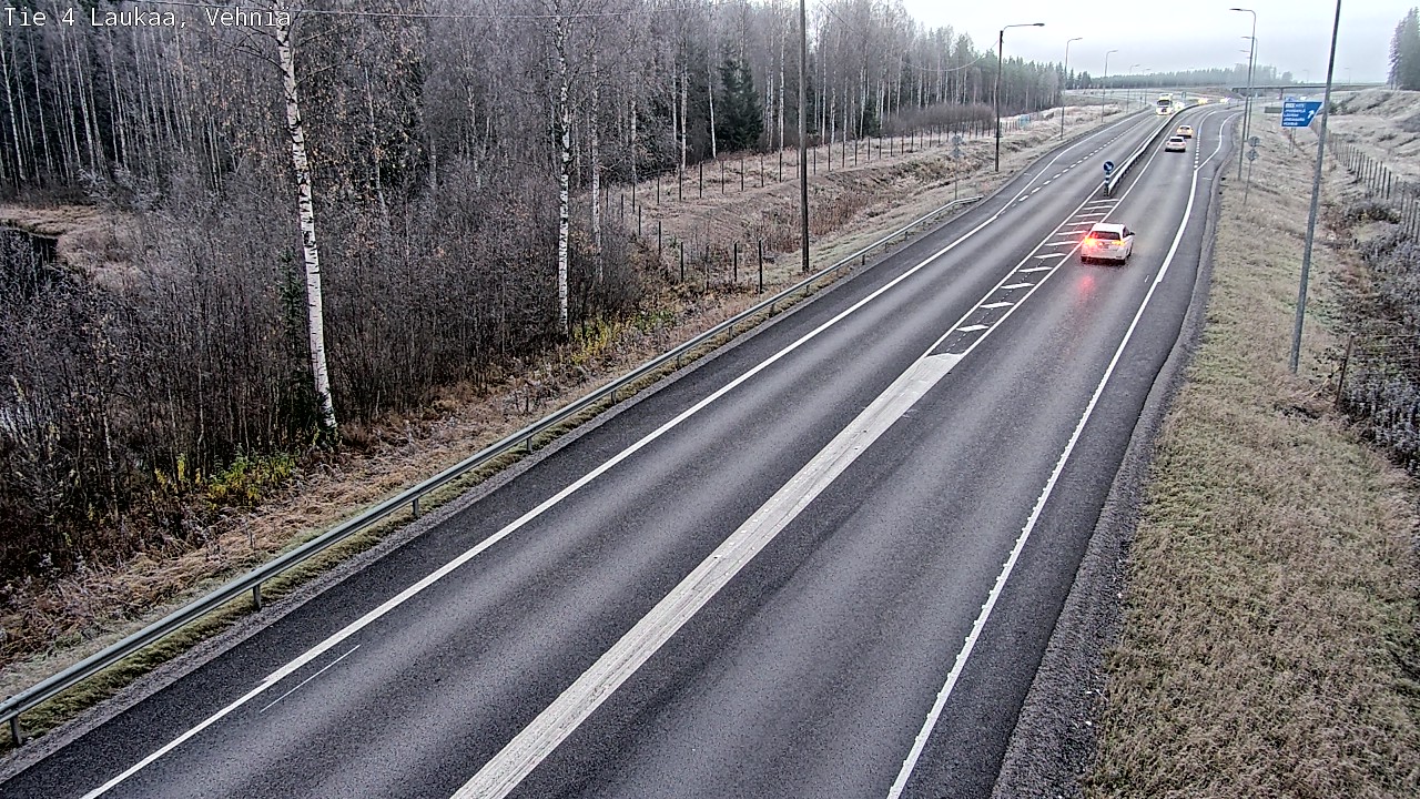 Kelikamerat Kuva Tie 4  Laukaa, Vehniä, Laukaa, Keski-Suomi