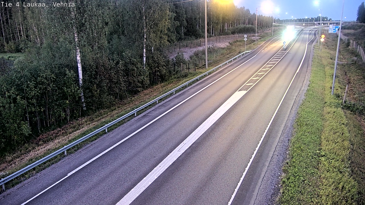 Kelikamerat Kuva Tie 4  Laukaa, Vehniä, Laukaa, Keski-Suomi