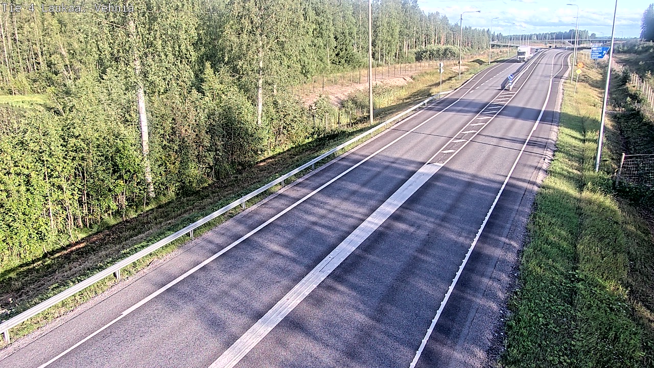 Kelikamerat Kuva Tie 4  Laukaa, Vehniä, Laukaa, Keski-Suomi