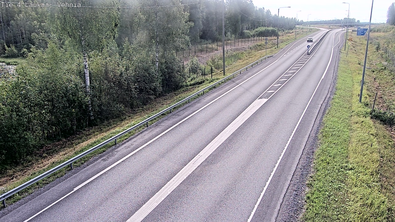 Kelikamerat Kuva Tie 4  Laukaa, Vehniä, Laukaa, Keski-Suomi