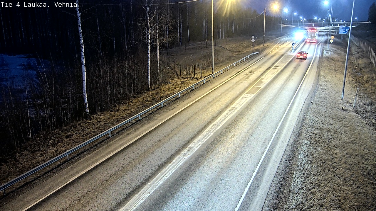 Weather Camera Image Road 4  Laukaa, Vehniä, Laukaa, Keski-Suomi