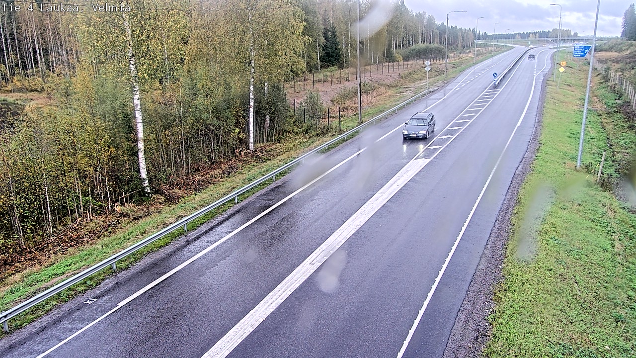 Kelikamerat Kuva Tie 4  Laukaa, Vehniä, Laukaa, Keski-Suomi