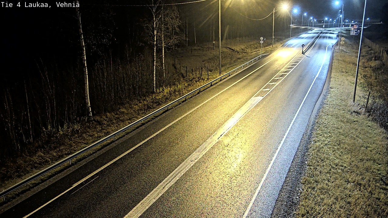 Weather Camera Image Road 4  Laukaa, Vehniä, Laukaa, Keski-Suomi