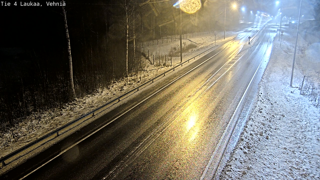 Weather Camera Image Väg 4  Laukaa, Vehniä, Laukaa, Keski-Suomi