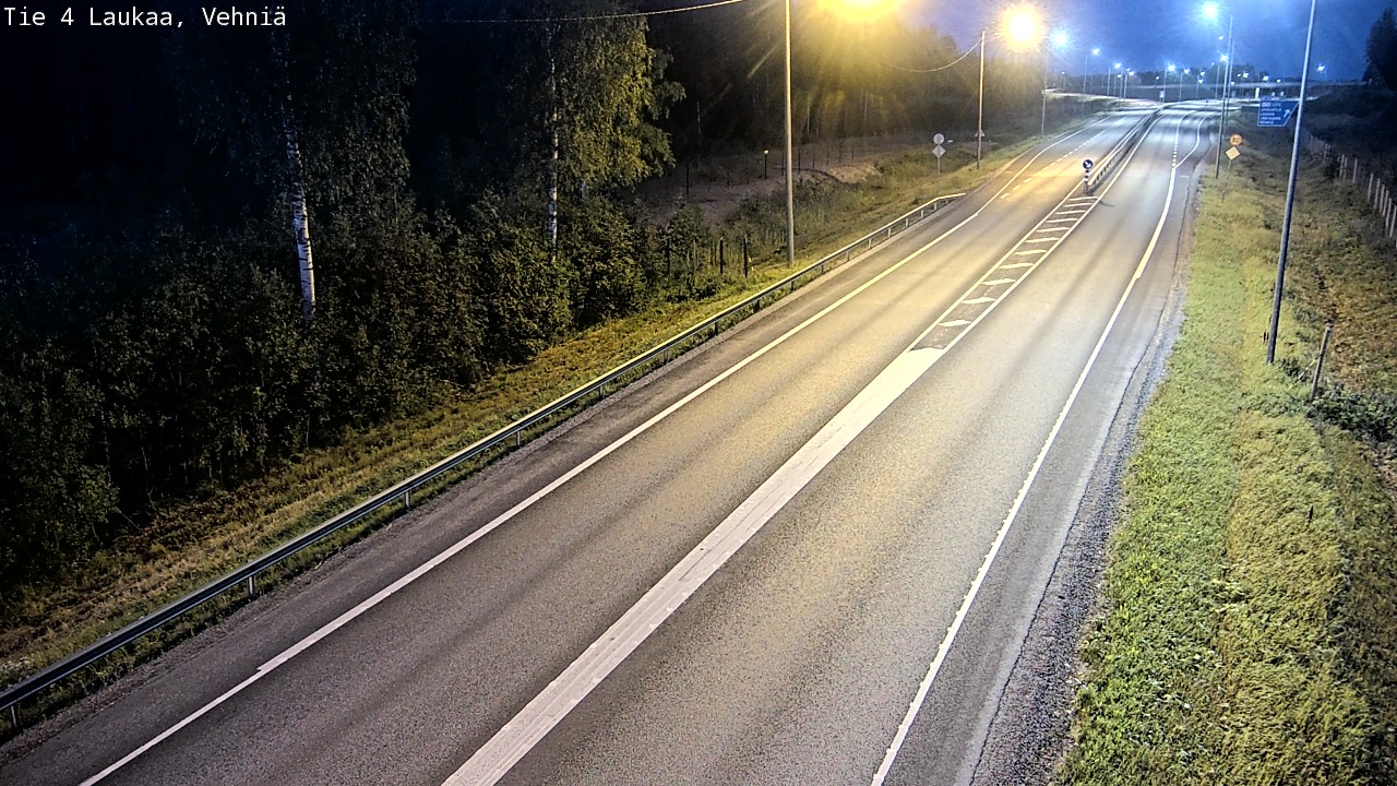 Kelikamerat Kuva Tie 4  Laukaa, Vehniä, Laukaa, Keski-Suomi