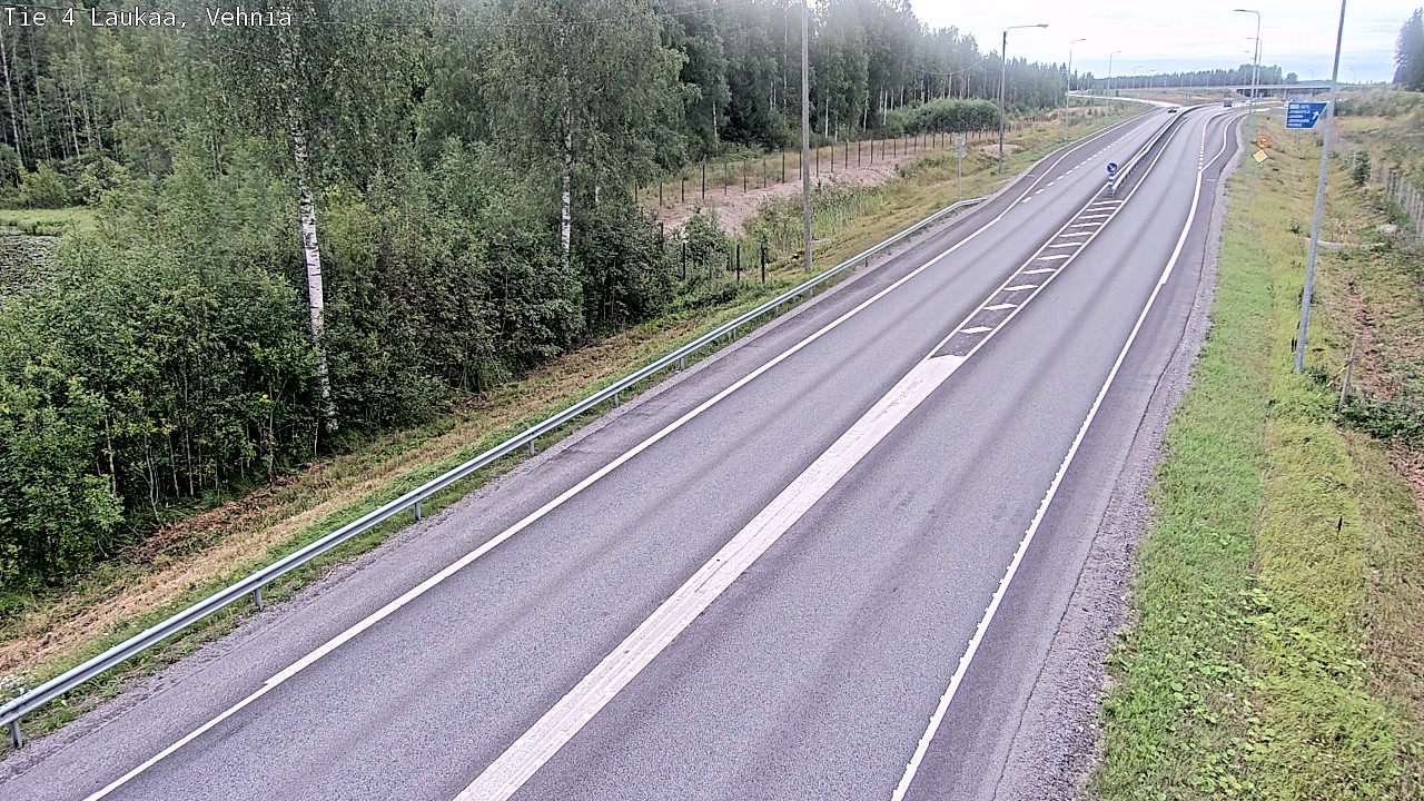 Weather Camera Image Road 4  Laukaa, Vehniä, Laukaa, Keski-Suomi