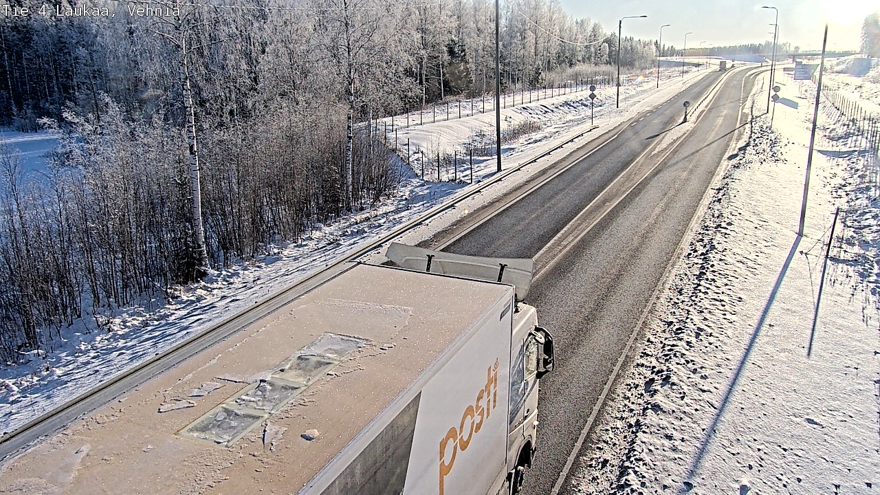 Weather Camera Image Road 4  Laukaa, Vehniä, Laukaa, Keski-Suomi