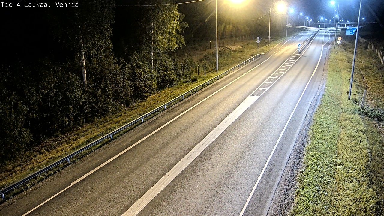 Kelikamerat Kuva Tie 4  Laukaa, Vehniä, Laukaa, Keski-Suomi
