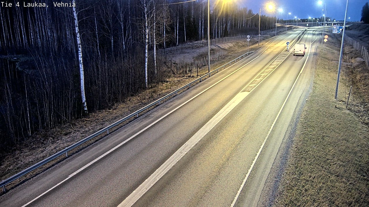 Weather Camera Image Väg 4  Laukaa, Vehniä, Laukaa, Keski-Suomi
