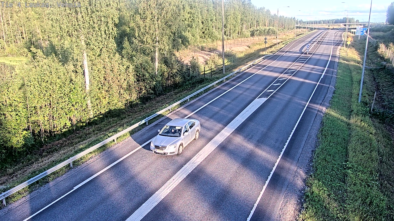 Kelikamerat Kuva Tie 4  Laukaa, Vehniä, Laukaa, Keski-Suomi