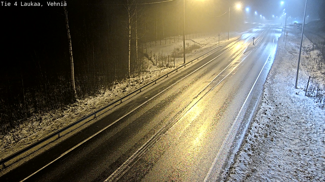 Weather Camera Image Väg 4  Laukaa, Vehniä, Laukaa, Keski-Suomi