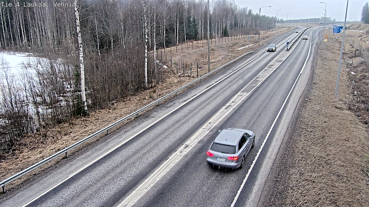 Weather Camera Image Väg 4  Laukaa, Vehniä, Laukaa, Keski-Suomi