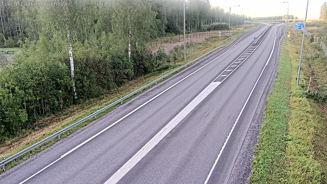 Weather Camera Image Road 4  Laukaa, Vehniä, Laukaa, Keski-Suomi