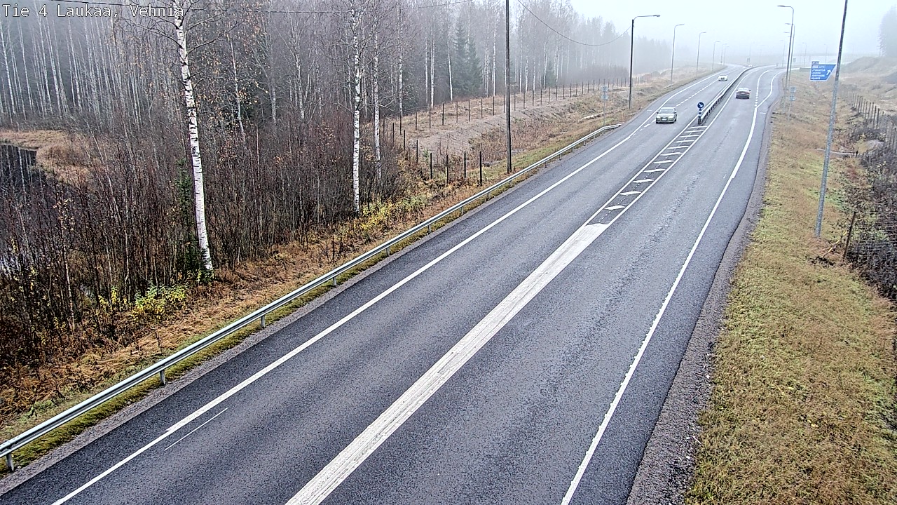 Kelikamerat Kuva Tie 4  Laukaa, Vehniä, Laukaa, Keski-Suomi