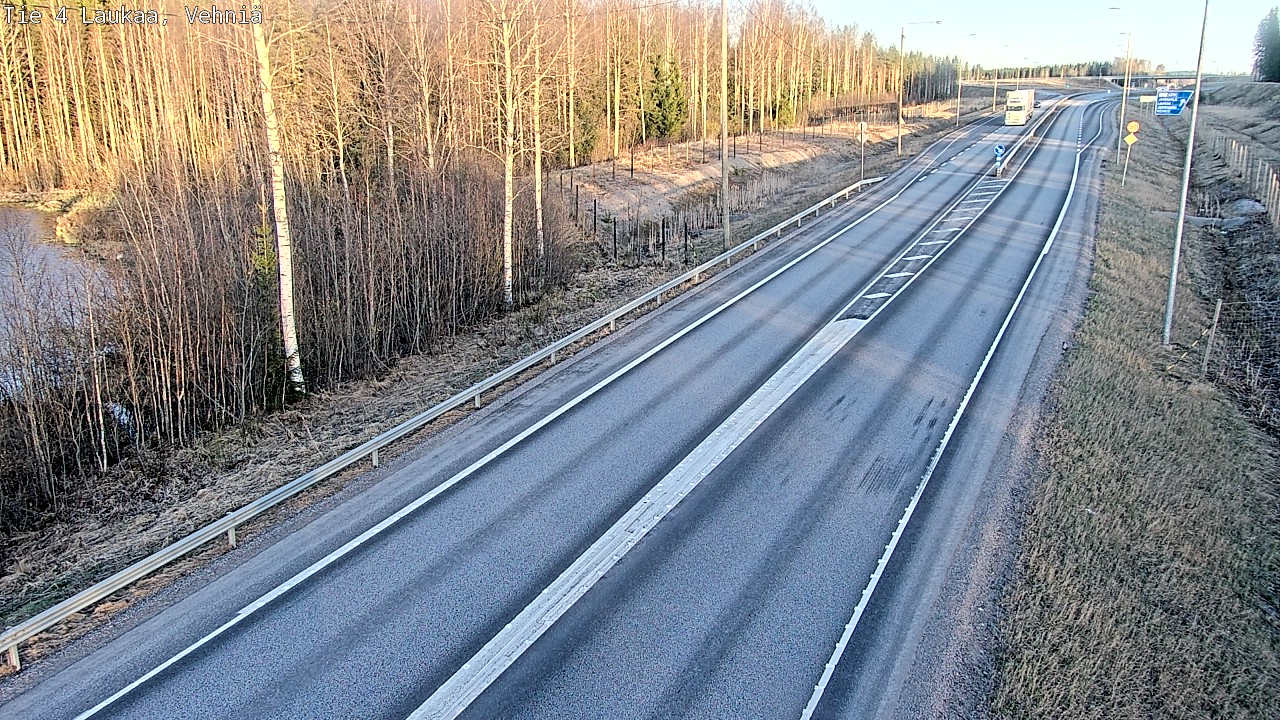 Weather Camera Image Väg 4  Laukaa, Vehniä, Laukaa, Keski-Suomi