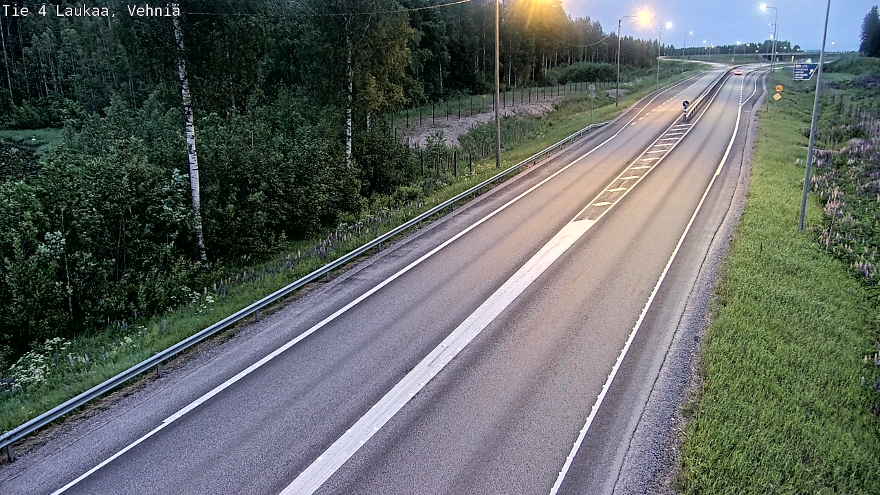 Kelikamerat Kuva Tie 4  Laukaa, Vehniä, Laukaa, Keski-Suomi