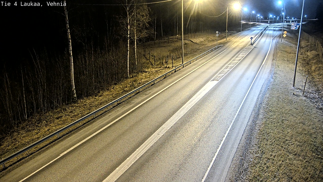 Weather Camera Image Road 4  Laukaa, Vehniä, Laukaa, Keski-Suomi