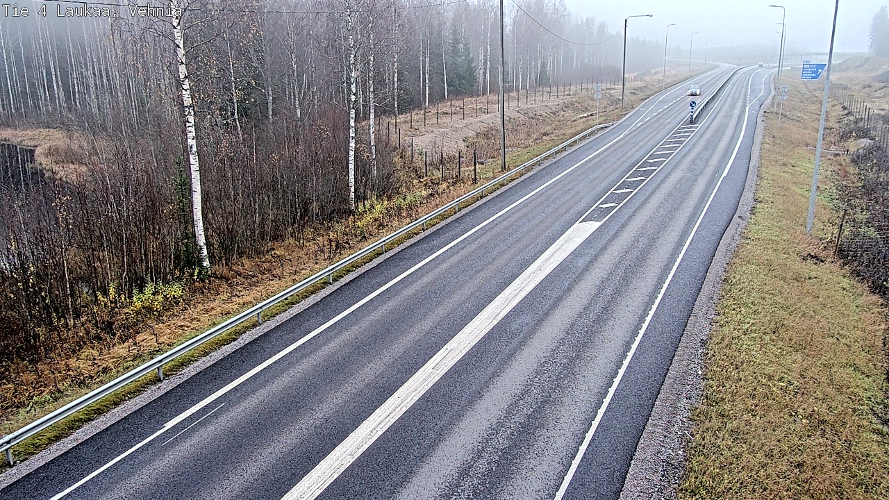 Kelikamerat Kuva Tie 4  Laukaa, Vehniä, Laukaa, Keski-Suomi