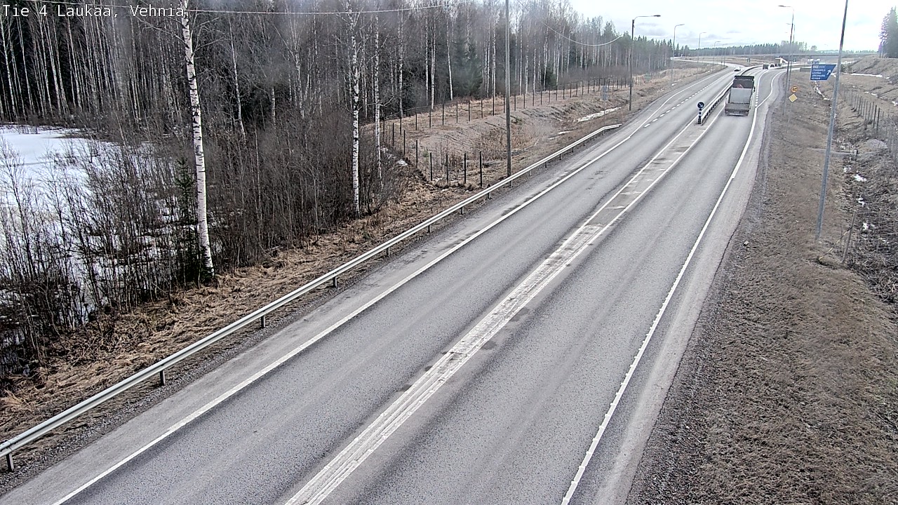 Weather Camera Image Väg 4  Laukaa, Vehniä, Laukaa, Keski-Suomi