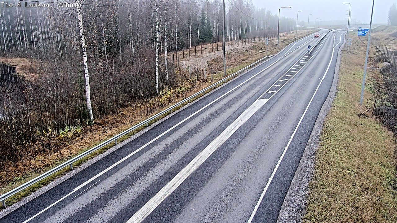 Kelikamerat Kuva Tie 4  Laukaa, Vehniä, Laukaa, Keski-Suomi