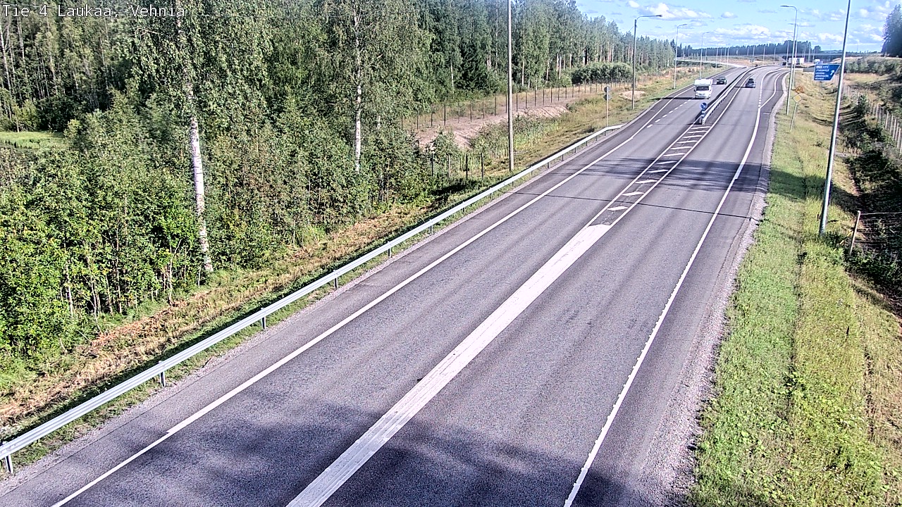 Kelikamerat Kuva Tie 4  Laukaa, Vehniä, Laukaa, Keski-Suomi