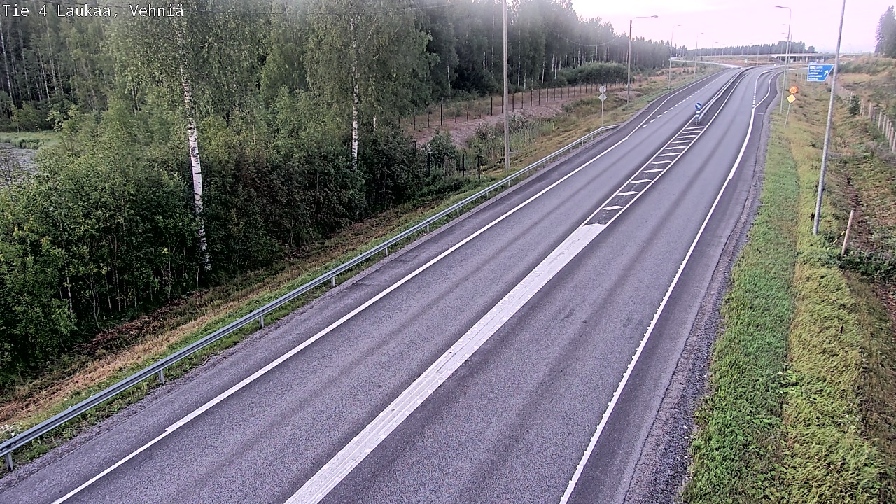 Kelikamerat Kuva Tie 4  Laukaa, Vehniä, Laukaa, Keski-Suomi