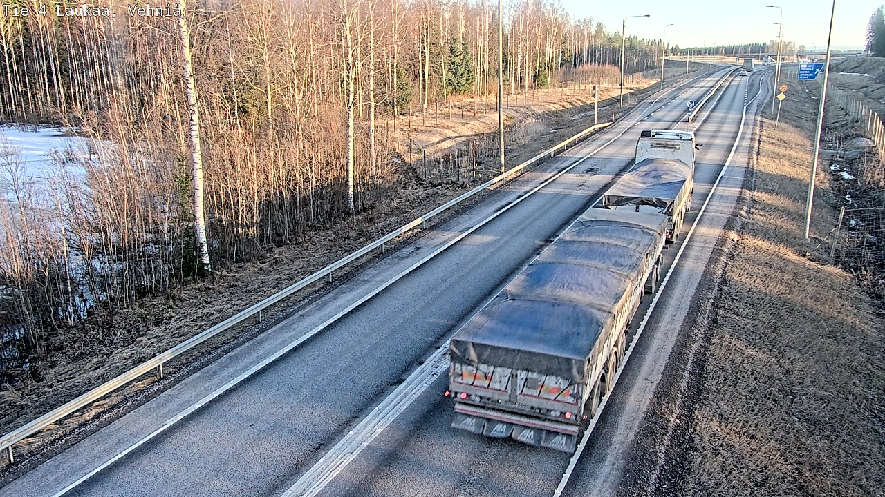 Weather Camera Image Väg 4  Laukaa, Vehniä, Laukaa, Keski-Suomi