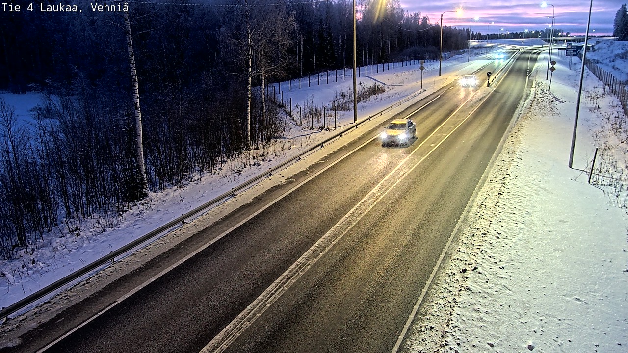 Kelikamerat Kuva Tie 4  Laukaa, Vehniä, Laukaa, Keski-Suomi