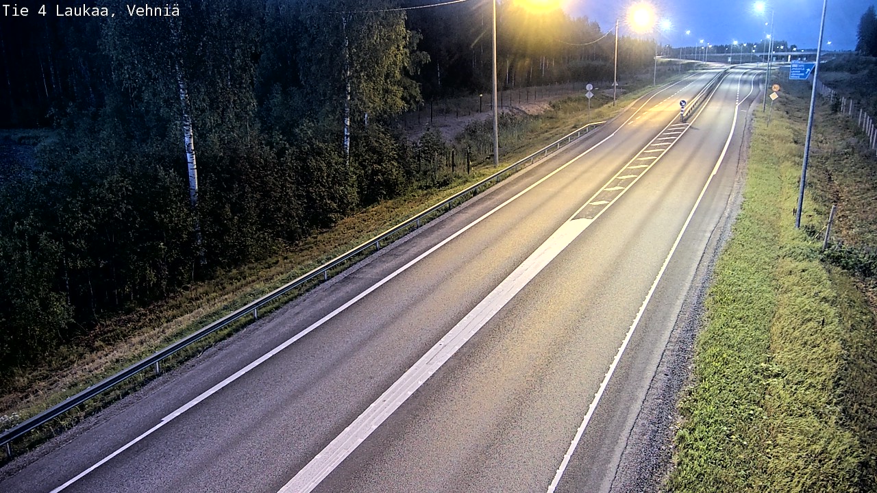 Kelikamerat Kuva Tie 4  Laukaa, Vehniä, Laukaa, Keski-Suomi
