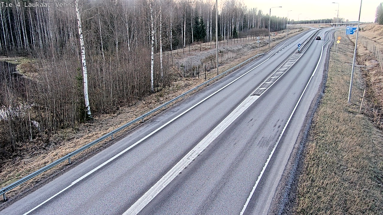 Kelikamerat Kuva Tie 4  Laukaa, Vehniä, Laukaa, Keski-Suomi